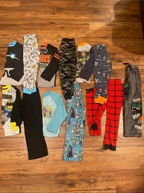 Boys size 8 pajama bundle